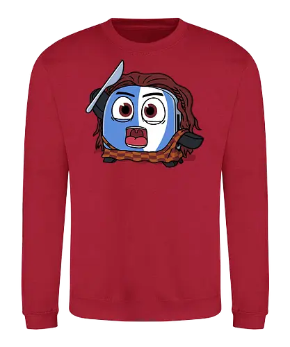 The Braveheart Toaster! - Brave, toaster, scotland, cartoon, fun, mashup - Sweatshirt
