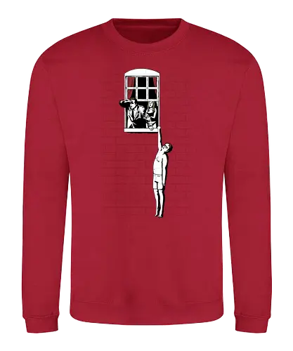 Office Affair! - series, tv, mashup, banksy, Dwight, Angela, Michael - Sweatshirt