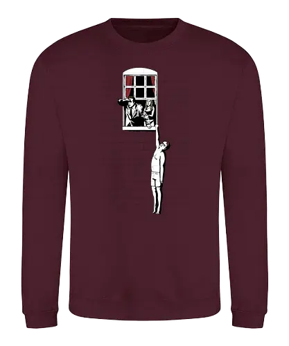Office Affair! - series, tv, mashup, banksy, Dwight, Angela, Michael - Sweatshirt