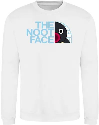 The Noot Face! - Noot, pinguin, Pingu, mashup, face - Sweatshirt