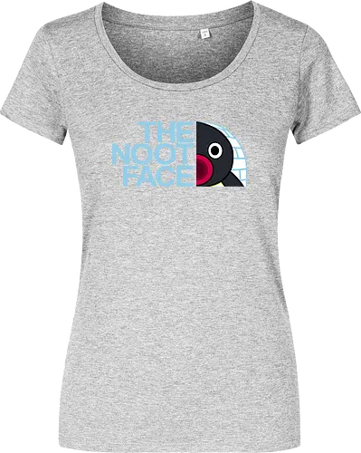 The Noot Face! - Noot, pinguin, Pingu, mashup, face - Women T-Shirt