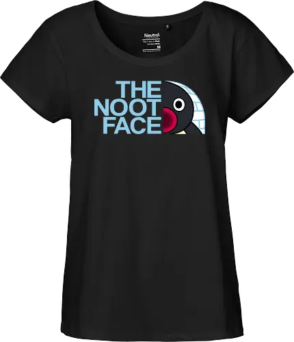 The Noot Face! - Noot, pinguin, Pingu, mashup, face - Fairtrade Girl Shirt