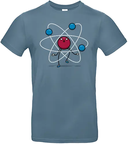 Chemi's Tricks! - science, atom, Neutron, Juggle, Jonglieren, fun, wissenschaft - Standard T-Shirt