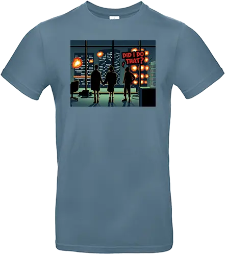 Chaotic Ending! - movie, tv, mashup, fight club, Steve Urkel, fun, Did i do that - Standard T-Shirt