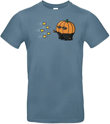 The Chosen Pumpkin! - pumpkin, Candycorn, mashup, matrix - Standard T-Shirt