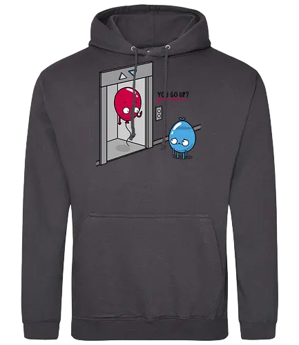 Elevator Question! - Balloons, Helium, Water Balloon - Standard Hoodie