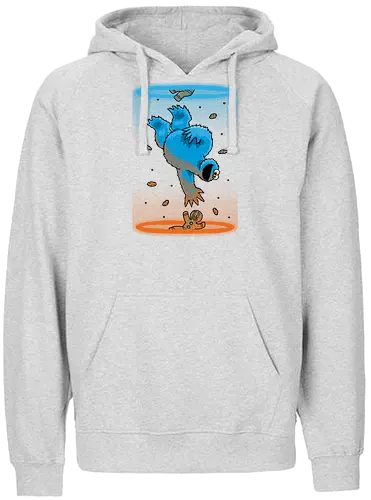 Infinite Persecution! - cookie, monster, portal, Gingerbrd man - Fairtrade Hoodie