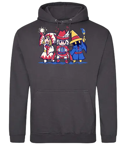 The Three Mages - mage, magier, wizard, final, fantasy, jrpg, rpg, Class - Standard Hoodie