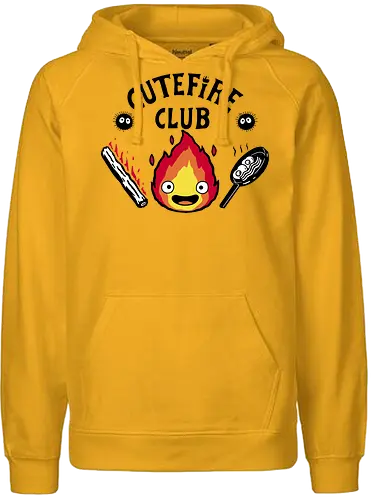 Cutefire Club! - fire, club, hell - Fairtrade Hoodie