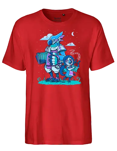 Play the Medley - legend, Kass, bird, wind, waker, song, Medli - Fairtrade T-Shirt
