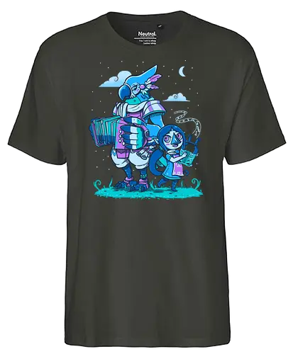 Play the Medley - legend, Kass, bird, wind, waker, song, Medli - Fairtrade T-Shirt