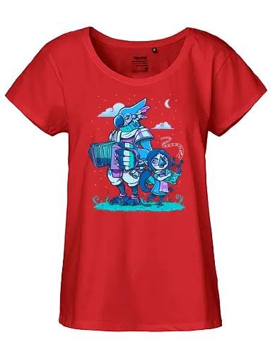 Play the Medley - legend, Kass, bird, wind, waker, song, Medli - Fairtrade Girl Shirt