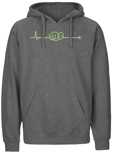Lethal Punch! - punch, anime, manga - Fairtrade Hoodie