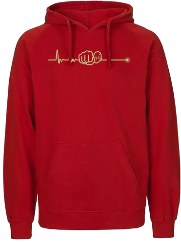 Lethal Punch! - punch, anime, manga - Fairtrade Hoodie