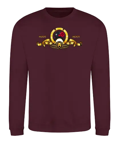 Penguin Intro! - penguin, movie, Intro, studio, Noot - Sweatshirt