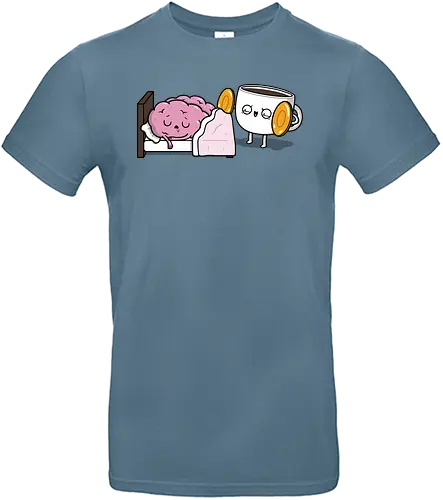 Cymbal Wake Up! - coffee, brain, sleepy, Loud - Standard T-Shirt