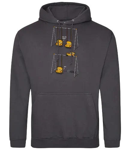 Swing Proposal! - Swing, Schaukel, Antrag, Ups, Proposal gone wrong - Standard Hoodie