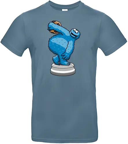 Cookiebolus! - cookie, monster, Throw, sports, Diskus, Discus - Standard T-Shirt