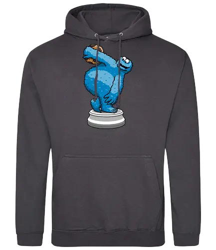 Cookiebolus! - cookie, monster, Throw, sports, Diskus, Discus - Standard Hoodie