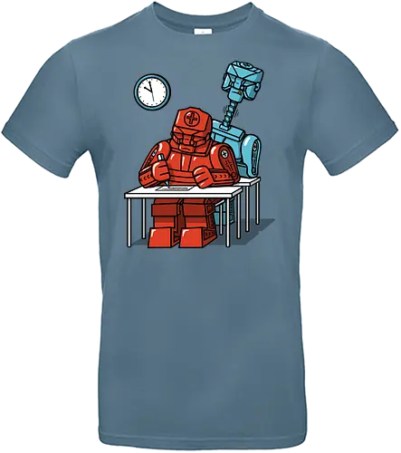 Robot Exam! - Exam, Prüfung, Roboter, chting - Standard T-Shirt