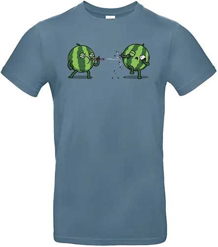 Watermelon Attack! - Pip, kern, Straw - Standard T-Shirt