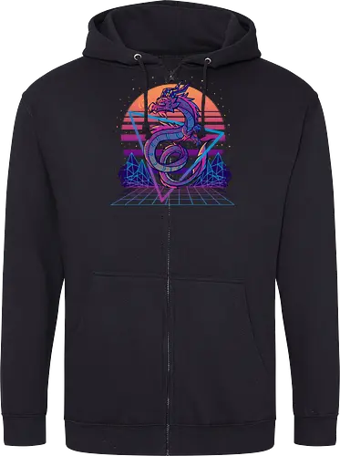 Dragon Aesthetic Retrowave