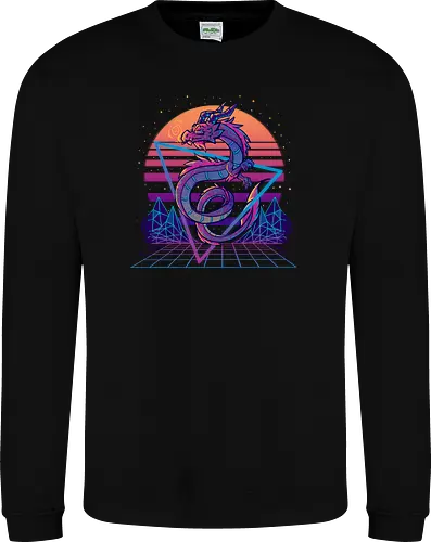 Dragon Aesthetic Retrowave