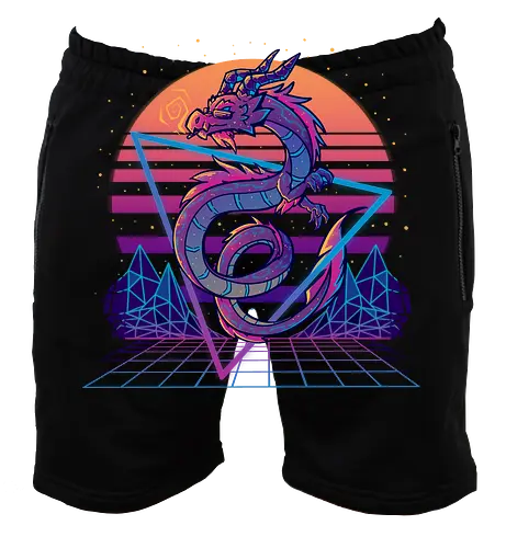 Dragon Aesthetic Retrowave
