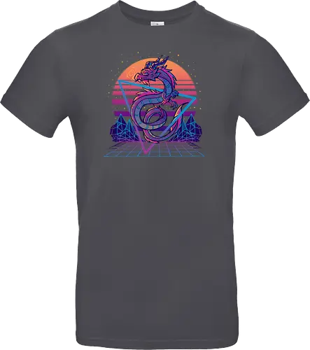 Dragon Aesthetic Retrowave