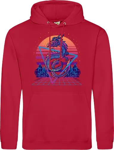 Dragon Aesthetic Retrowave