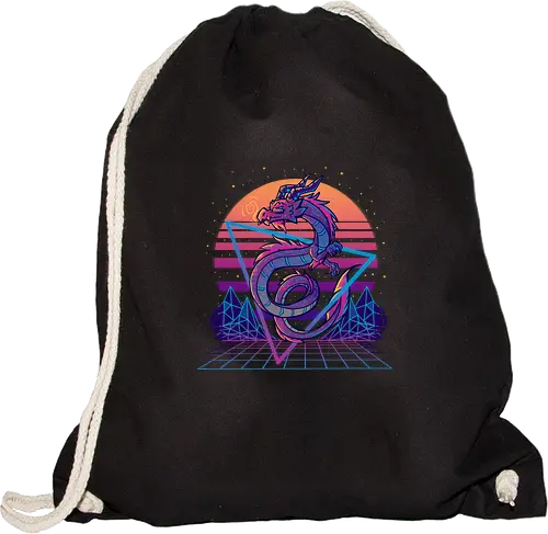 Dragon Aesthetic Retrowave