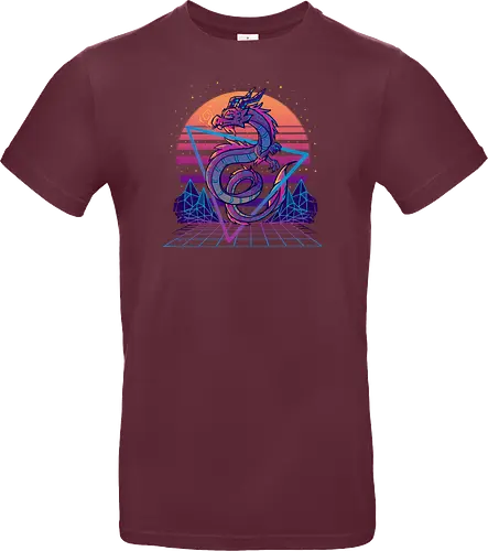 Dragon Aesthetic Retrowave