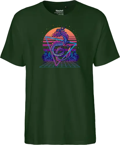Dragon Aesthetic Retrowave