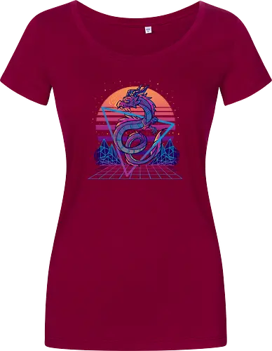 Dragon Aesthetic Retrowave