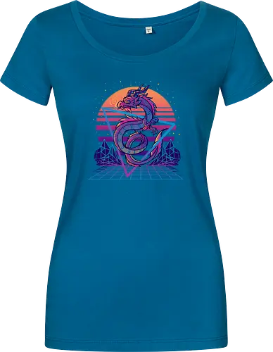Dragon Aesthetic Retrowave