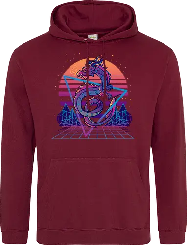 Dragon Aesthetic Retrowave