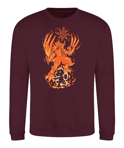 Digital Courage Within - digital, monster, courage, mut, evolution - Sweatshirt