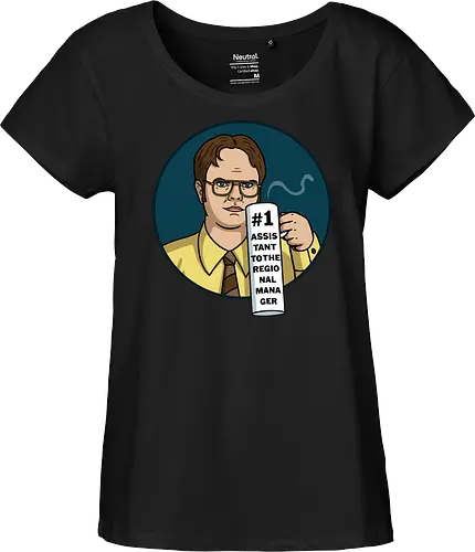 Assistant Number 1! - assistant, #1, office - Fairtrade Girl Shirt