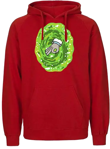Surprise Portal! - rick, portal - Fairtrade Hoodie