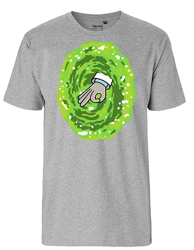 Surprise Portal! - rick, portal - Fairtrade T-Shirt