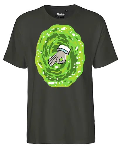 Surprise Portal! - rick, portal - Fairtrade T-Shirt