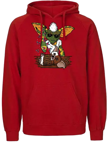 Water Bae! - gremlin, Salt bae - Fairtrade Hoodie