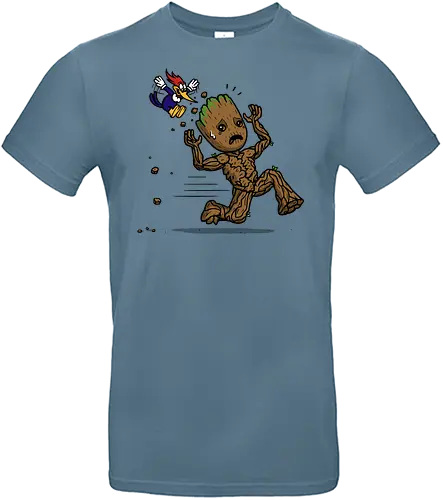 pecker! - wood, Pecker, tree, guardian - Standard T-Shirt