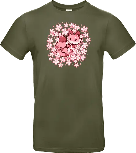 Cherry Blossom Fox