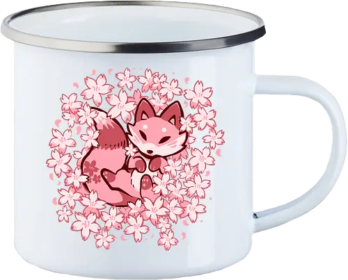 Cherry Blossom Fox