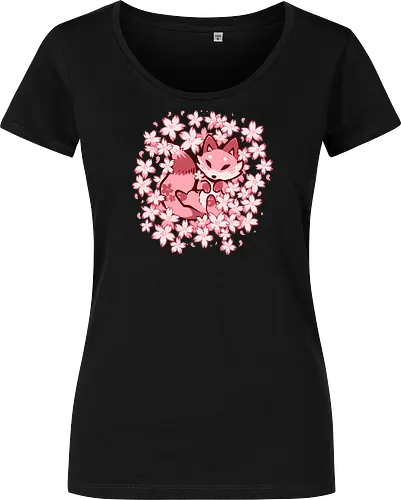 Cherry Blossom Fox