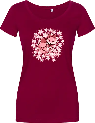 Cherry Blossom Fox