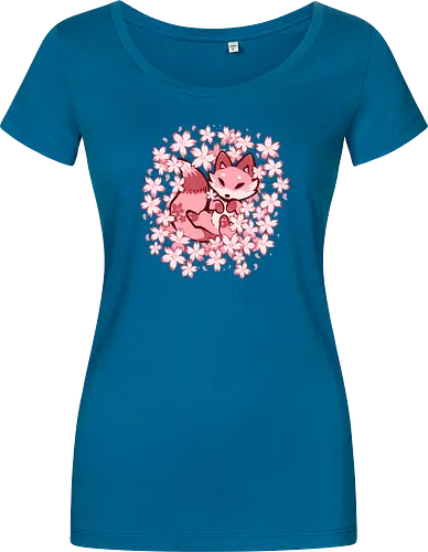 Cherry Blossom Fox