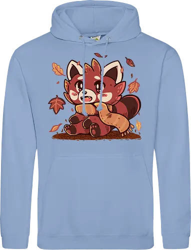 Fallen Leaves Red Panda