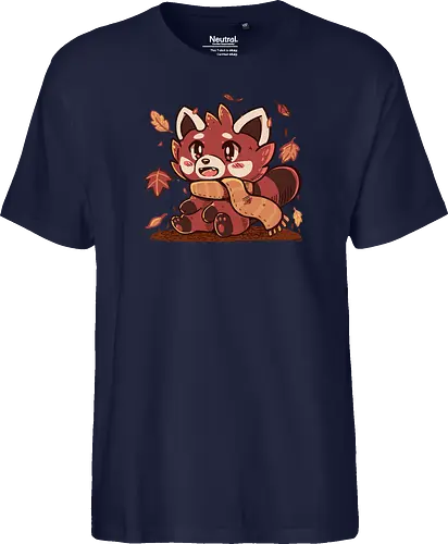 Fallen Leaves Red Panda